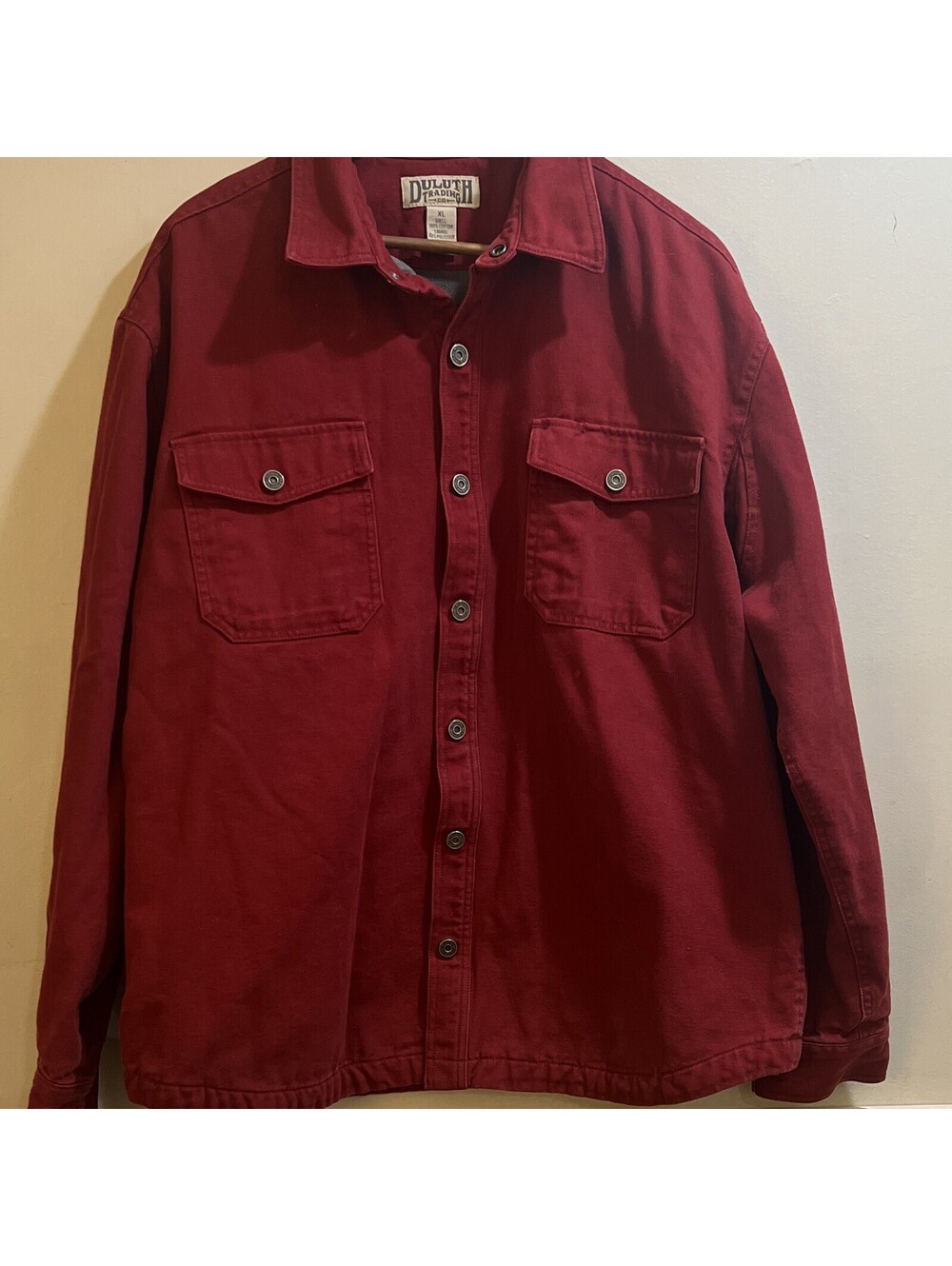 Deluth Men's Fleece Lined Jacket Size XL